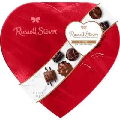 Russell Stover Assorted Milk & Dark Chocolates - 9 Flavor and 17 Pieces  - 10 oz - Image 1 of 3