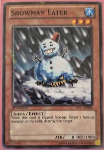 YuGiOh Snowman Eater Starfoil Rare 1st Edition BP01-EN064 - Picture 1 of 1