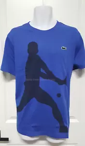 T-shirt uomo Lacoste Tennis x Novak Djokovic blu - Foto 1 di 7