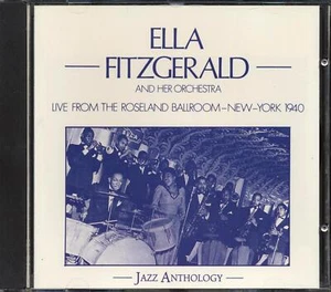 Ella Fitzgerald - Live From The Roseland Ballroom New York 1940 CD **BRAND NEW - Picture 1 of 3