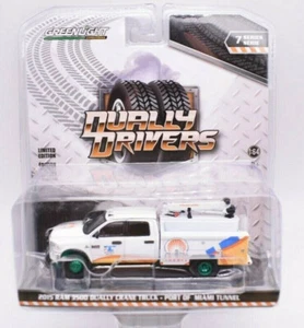 Camión grúa Ram 3500 2015 Greenlight doble conductor puerto de Miami Chase - Imagen 1 de 1