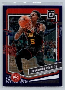 2023-24 Panini Donruss Optic - Dejounte Murray #14 Purple Prizm - Bild 1 von 2