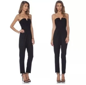 Womens NBD x Naven Twins Georgia May Black Jumpsuit Size Small - Picture 1 of 12
