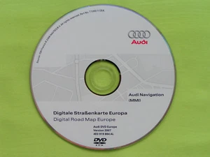 DVD NAVIGATION SOFTWARE AUDI MMI 2G DEUTSCHLAND + EUROPA 2007 A4 A5 A6 A8 Q7 4E0 - Bild 1 von 1