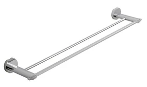 VADO KOVERA ROUND DOUBLE TOWEL RAIL CHROME KOV-184A-C/P BNIB £135rrp - Picture 1 of 2