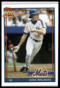 1991 Topps #480b Dave Magadan A* on copyright line - Picture 1 of 2