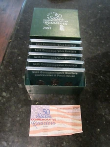 U.S. 2003 (3) QUARTER PROOF & UNCIRCULATED SETS - 5 SETS - SEALED IN THE BOX - Picture 1 of 3