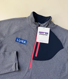 Patagonia Thermal Speedwork Jacket Women's Large Pullover Half Zip NEW See LOGO - Picture 1 of 7