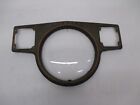 Vtg Zenith Console Radio Face Plate Cover Bezel Part W/ Glass