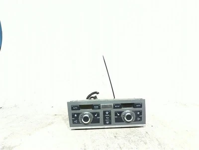 Placa frontal de doble zona de control de temperatura gris para 06-11 AUDI A6 130438 Foto 1 de 4