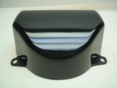 Braçadeira de guidão preta brilhante 67957-96 Harley Softail Nacelle Road King - Imagem 1 de 4