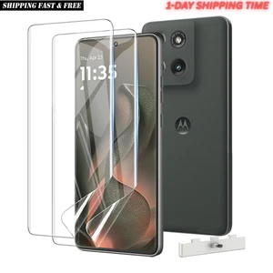 2er Pack Displayschutzfolie für Motorola Edge 2025, weiche flexible TPU Folie Screen Pro - Bild 1 von 7