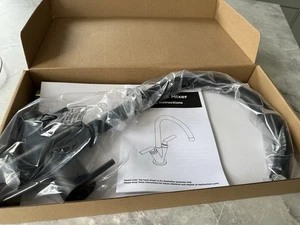 Wickes Kumai Monobloc Kitchen Tap Matt Black 223122 - Picture 1 of 6