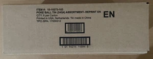 Pokemon TCG Pokeball Tins 24Q4 Display Box Factory Sealed 6 Tin Case - Picture 1 of 1
