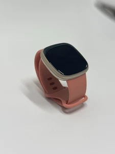 Fitbit Versa 3 Smartwatch + GPS – Pink/Gold - Picture 1 of 9
