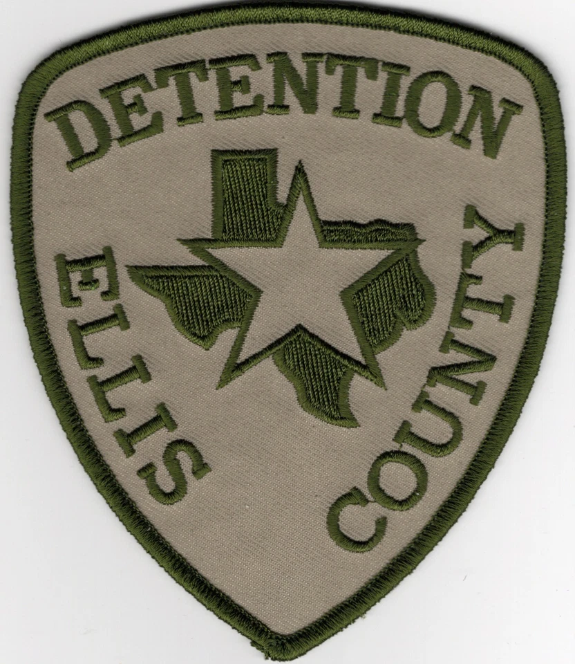 Parche de policía de detención del alguacil del condado de Ellis en Texas Foto 1 de 1
