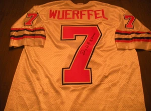 CAMISETA NIKE DANNY WUERFFEL FLORIDA GATORS HT 96 FIRMADA CON CERTIFICADO DE AUTENTICIDAD CON LICENCIA OFICIAL - Imagen 1 de 2