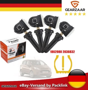 Sensore TPMS adatto per Ford C-Max II 1862980 4 pezzi; 4 x; 4 pezzi; 4 pezzi TPMS 2036832 - Foto 1 di 21
