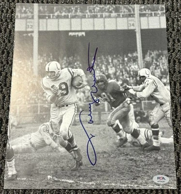 Johnny Unitas Signed Autographed 10.5x12 Magazine Page Photo PSA/DNA COLTS - Image 1 of 2