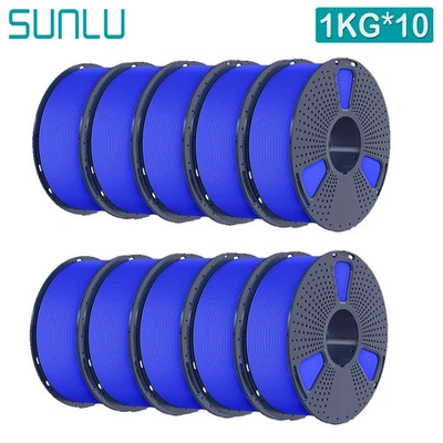 SUNLU 5KG/10KG Matte PETG 3D Printer Filament 1.75mm PETG High Speed 1KG/Roll - Image 1 of 4