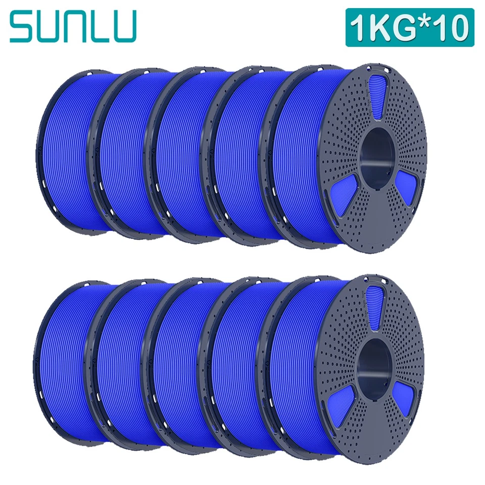 SUNLU 5KG/10KG Matte PETG 3D Printer Filament 1.75mm PETG High Speed 1KG/Roll - Image 1 of 4