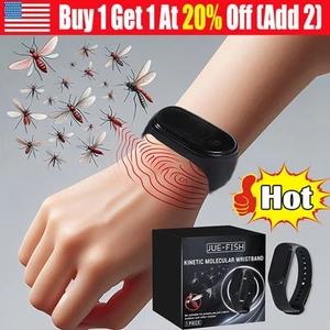 Mosquito Repellent Bracelet - Ultrasonic Insect Wristband, Portable Repeller - Picture 1 of 14