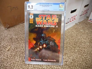 Star Wars Dark Empire II 2 cgc 9.2 COOL Boba Fett cover WHITE pgs Horse 1995 WP - Picture 1 of 3