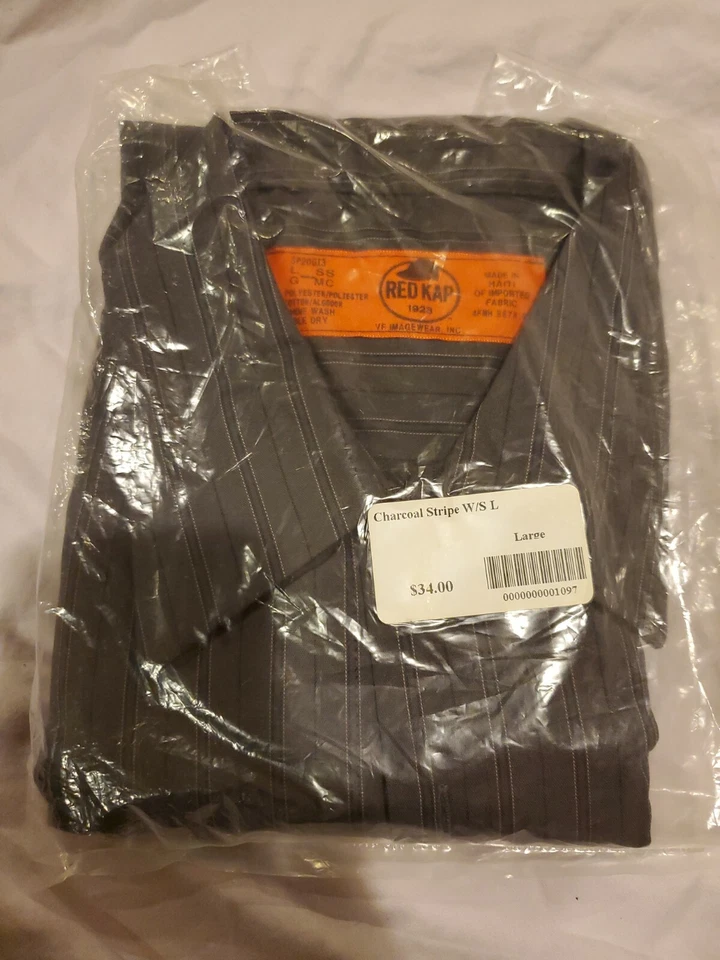 Red Kap Charcol Stripe W/S Large Saloon NO #10 Deadwood, SD - Image 1 of 4