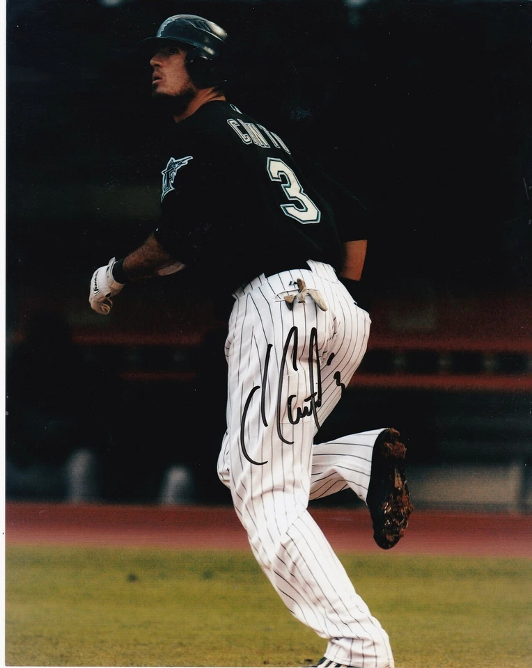 JORGE CANTU MIAMI MARLINS ACTION ASSINADO 8x10 - Imagem 1 de 1