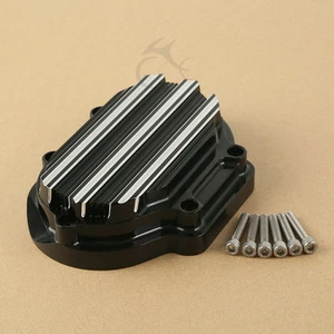 Cubierta de embrague de cable lateral de transmisión de calibre apta para Harley Street Bob FXDB 07-17 - Imagen 1 de 10