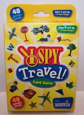 Briarpatch I SPY Travel Card Game Family Fun 48 Jumbo Cards Road Trip Game - Image 1 of 3