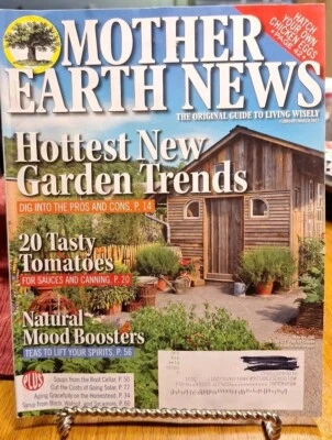 Mother Earth News Magazine February/March 2017 Hottest New Garden Trends  Foto 1 de 4