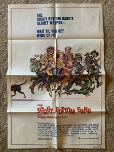 Póster de película autografiado firmado por Jack Elam Soggy Bottom Gang certificado por Beckett - Imagen 1 de 3