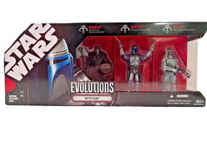 Hasbro Star Wars Evolutions 3-Pack: The Fett Legacy (NIB) - Picture 1 of 6