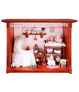 Dolls House Children's Nursery Room Box Display Reutter Miniature Ready Built - Picture 1 of 8