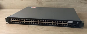 LevelOne GEP-5070 GEP5070 48 GE PoE-Plus + 2 GE SFP L2 Managed Switch 2 - Bild 1 von 11