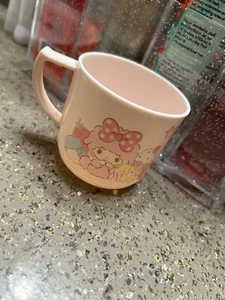 My Sweet Piano Sanrio My Melody Cup Pink Sanrio 240 ml Mini Taza Anime Manga - Imagen 1 de 3
