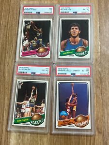 1979-80 Topps Basketball Complete (132 Cards) Set  Beauty" 8 PSA Graded!!!
