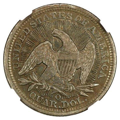 1853-O ARROWS & RAYS 25c NGC XF40 CHOICE EXAMPLE OF THIS SCARCE O MINT 1-YR TYPE Cover