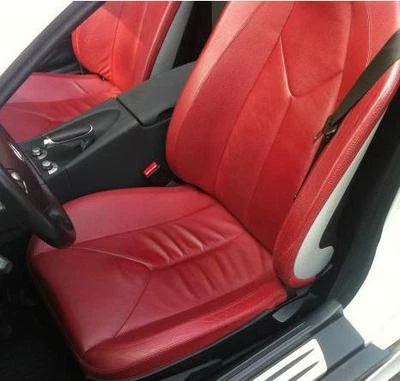 Mercedes Benz SLK Akzent Rosso Accento Cabrio interni Pelle Ripristino R 171