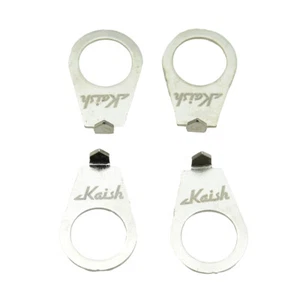 4pcs Nickel LP Guitar Knobs Pointer Plate Knob Indicator for Gibson Les Paul - Picture 1 of 4