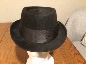 Vintage Towncraft (Whippet) Fedora Hut - (3X Qualität) braun Fell Finish ~ 7 1/8 - Bild 1 von 5