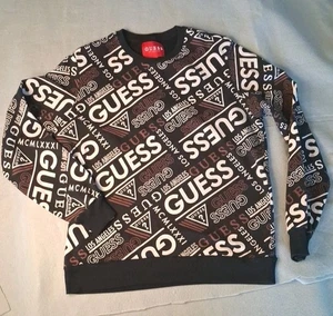 GUESS Pullover Sweater shirt Large Men’s  Size Small - Picture 1 of 13
