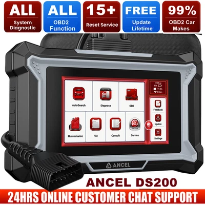 All System OBD2 Scanner Car Diagnostic Tool ABS,DPF,EPB,SAS,SRS,TPMS,Engine Scan - Image 1 of 4