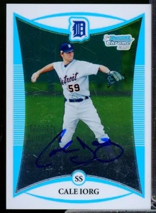 Cale Iorg Card 2008 Bowman Chrome Prospects Autograph #BCP255  - Picture 1 of 2