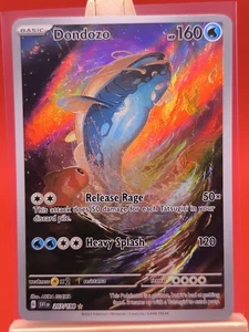 Dondozo 207/198 Scarlet & Violet Illustration Rare Holo Pokemon Card * New * - Picture 1 of 14