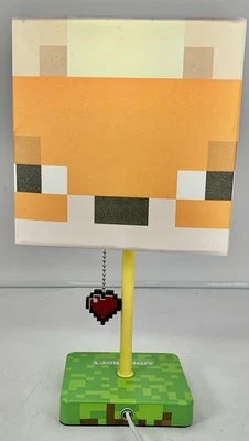 Minecraft Fox Lamp Table Desk Lamp Night Light Room Decor RARE - Image 1 of 4