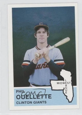 1982 Fritsch Midwest League Stars of Tomorrow Phil Ouellette #47 - Image 1 of 2