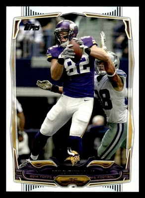 Tarjeta 2014 Topps #4 Kyle Rudolph Minnesota Vikings Foto 1 de 2