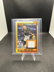 2025 Topps Series 1 - 1990 Topps Baseball Relic Paul Skenes #T90R-PS (MEM) - Picture 1 of 2